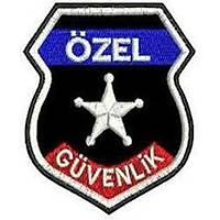 �zel G�venlik Armas� K�rm�z�&Mavi Beyaz Y�ld�z Nak�� �i�leme