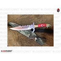 Komando B��a�� Kurt Ba�l� T�rk Bayrakl� Nikel Kapl�