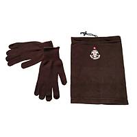 AskerVadisi  Kahverengi Bek�i Y�n Eldiven & Boyunluk Set