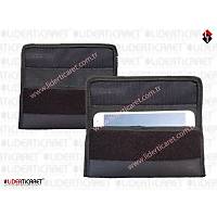 �pone / Samsung ve T�m Modeller �le uyumlu ��in Yan Telefon K�l�f� Siyah Renk