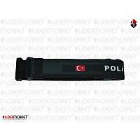 Siyah Polis Palaskas� Yaz�l� 1.Kalite