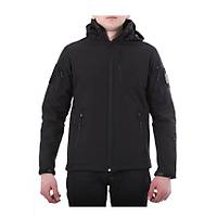 AskerVadisi Softshell Ya�mur Ge�irmez Mont Kap��onlu Siyah Renk
