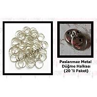 D��me Halkas� Paslanmaz ( 20 lik Paket )
