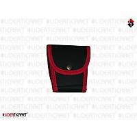 Kelep�e K�l�f� Tam Kapak Siyah-K�rm�z� �mperteks