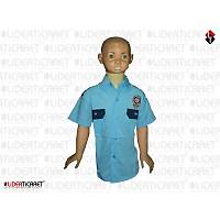 Polis �ocuk G�mle�i Mavi Renk Yazl�k