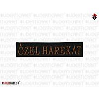 '' �ZEL HAREKAT '' Bacak K�l�f� Yaz�s� C�rtl� Siyah Renk Eskitme