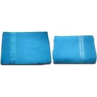 Havlu Tak�m� ( Banyo ve Y�z Havlusu ) Mavi Renk