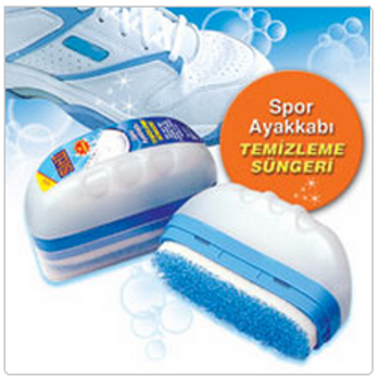 Stil Spor Ayakkab Temizleme Sngeri