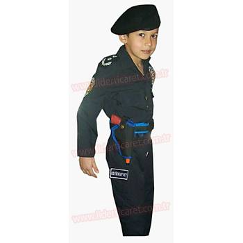 Polis Çocuk Çevik Kuvvet Elbisei/Kiyafeti