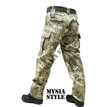 TSK Yeni Renk Yeni Kamuflaj Pantolon Yeni Renk Tek Alt (Kara Kuvvetleri Yeni Model)