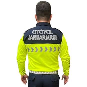 Otoyol Jandarmas Uzun Kol Tshirt Orjinal Renk Ynetmelie Uygun