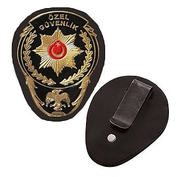 zel Gvenlik Maal Bel Rozeti Yeni Model Renk; Sar & Siyah