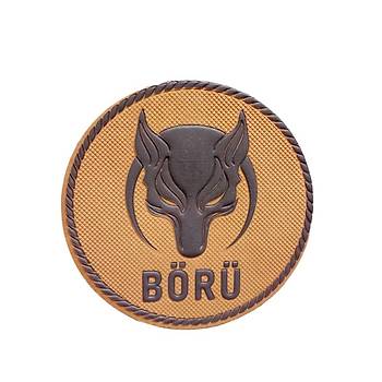 Br Ve Uluyan Kurt Arma Patch 2 li Set Slikon Crtl