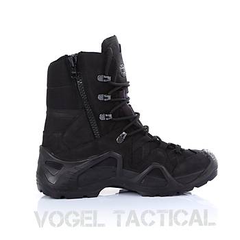 M1491 Vogel Tactical Fermuarl Siyah Askeri Bot