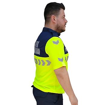 Trafik Jandarmas Tirt Yeni Model Fosforlu Yeil Renk