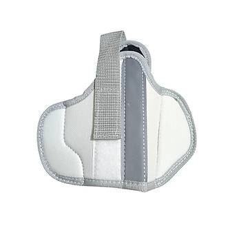 Beyaz Yar�m Kelebek Silah K�l�f� Fosforlu T�m 9 mm Silahlara Uyumlu