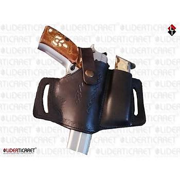 arjrl Silah Klf Deri Siyah Renk (Tm 9 mm.Silahlar le Uyumludur)