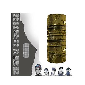 TSK Kamuflaj Diki�siz Boyunluk Bandana Buff Balaklava