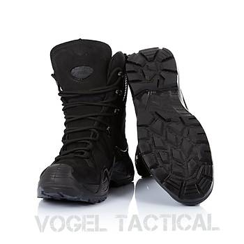 M1491 Vogel Tactical Fermuarl Siyah Askeri Bot