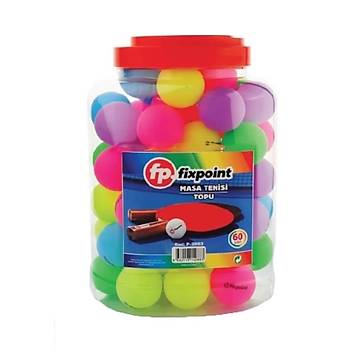 Fixpoint Pinpon Masa Tenis Topu 60'l Kark Renkli