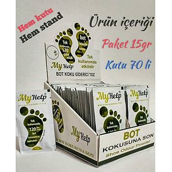 My Help Bot Koku Giderici Gran�l Toz 1 Kutu 70 Adet