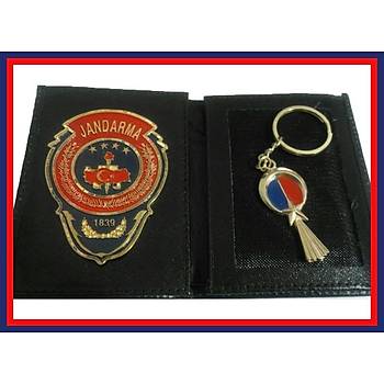 Vaketa Deri Jandarma Czdan +Jandarma Anahtarlk uhal