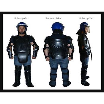 ROBOCOP Kyafeti Tam Takm Siyah Renk
