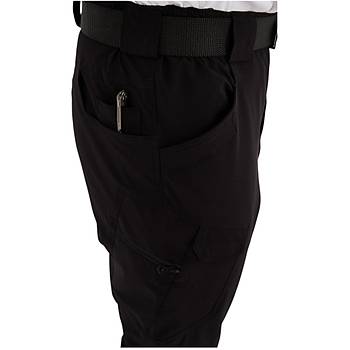 Taktik Pantolon Yazl�k Likral� �ok Cepli Siyah