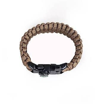 Paracord Avc Bileklik Magnezyum Survivor Kibrit ve Pusulal Bileklik