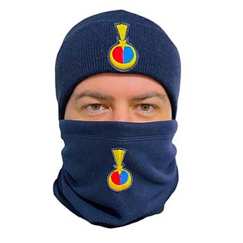 Jandarma K��l�k Set Lacivert Renk Y�n Bere & Polar Boyunluk & Polar Kesik Eldiven armal�