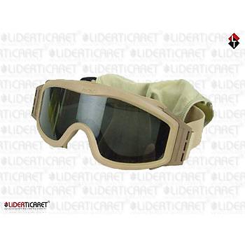 ESS Striker Series Vehicle Ops Military Tactical Goggles Balistik Gözlük Kum Rengi