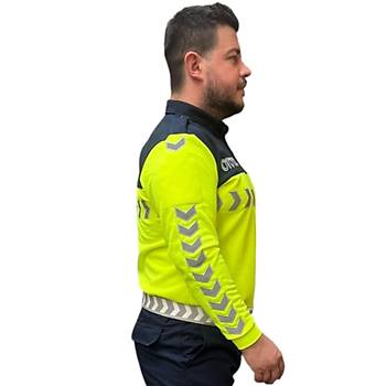 Otoyol Jandarmas Uzun Kol Tshirt Orjinal Renk Ynetmelie Uygun