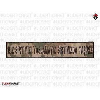 '' SIRTIMIZDA TAIRIZ'' Yazs Crtl Nak leme Byk Boy