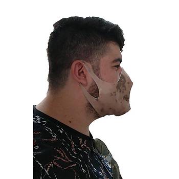 Kamuflaj Renk Nano Maske Ykanabilir Bakteri Solunum Toz Yz Maskesi