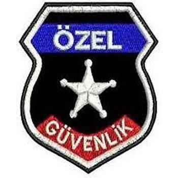 zel Gvenlik Armas Krmz&Mavi Beyaz Yldz Nak ileme