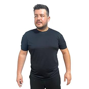 Taktik Tshirt Bisiklet Yaka Ksa Kol Siyah Renk
