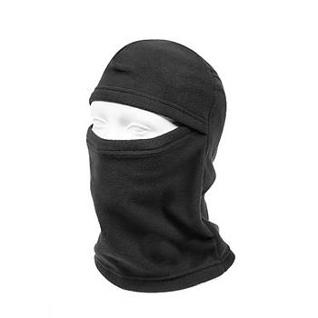 Kar MaskeSi Siyah Renk Polar Balaklava Modeli