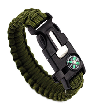 Paracord Avc Bileklik Magnezyum Survivor Kibrit ve Pusulal Bileklik