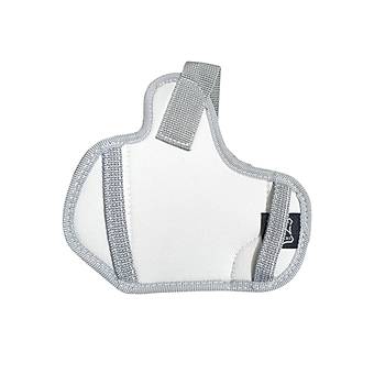 Beyaz Yar�m Kelebek Silah K�l�f� Fosforlu T�m 9 mm Silahlara Uyumlu