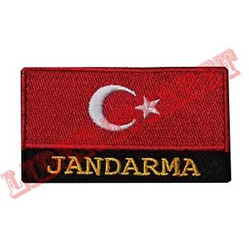 Jandarma  Yazl Asayi Trk Bayra Kol Armas