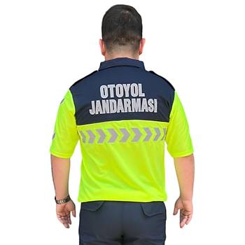 Otoyol Jandarmas� K�sa Kol Ti��rt Orjinal Renk