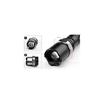 KAMASTAR KM-110 SWAT Zoomlu El Feneri Multifunction