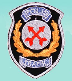 Polis Trafik Arması Cırtlı