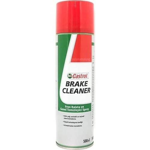 Castrol Brake Cleaner Fren Balata Ve Genel Temizleme Spreyi 500 Ml 