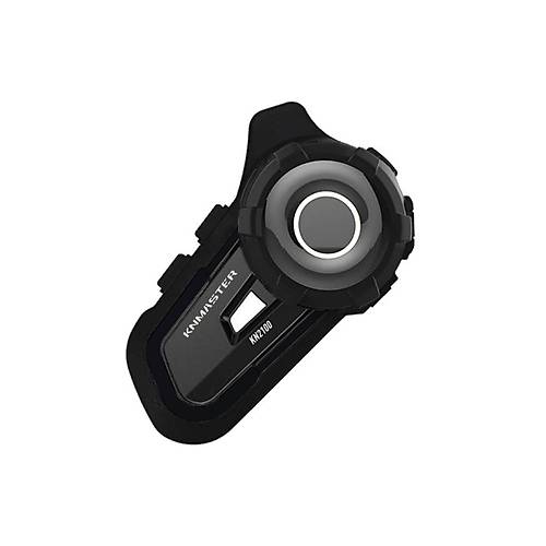 Kn2100 Kask Interkom Bluetooth Intercom Kulaklk Seti Siyah