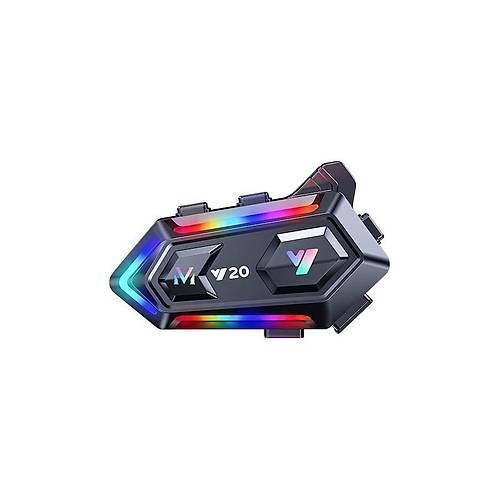 Y20 Su ve Toz Geirmez Rgb Renkli Ik Subwoofer Kask Kulaklklar