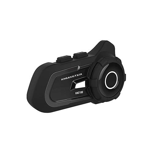 Kn2100 Kask Interkom Bluetooth Intercom Kulaklk Seti Siyah