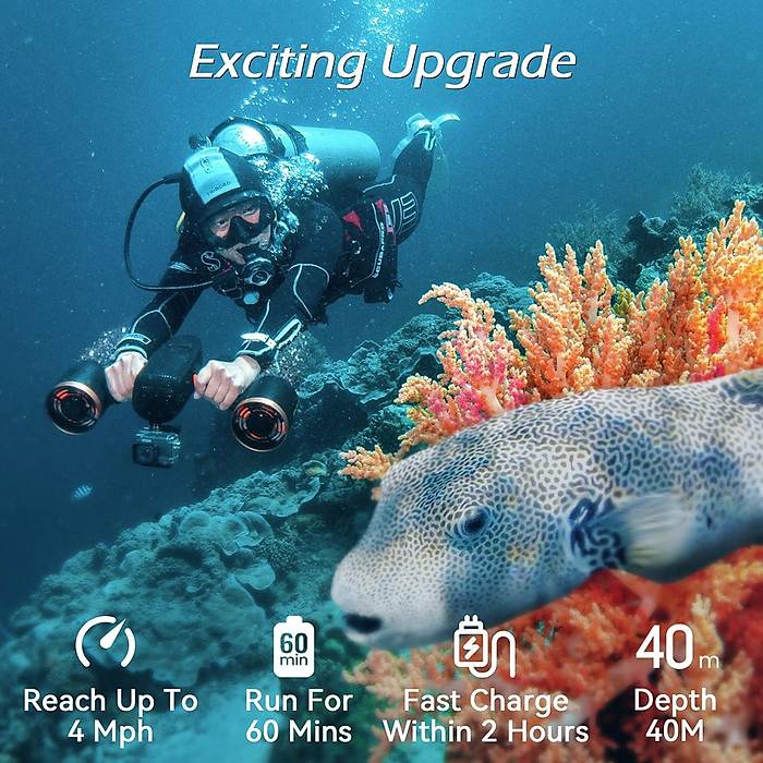 Sublue WhiteShark MixPro Beyaz Su Alt Deniz Scooter