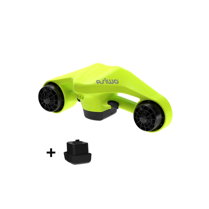 Asiwo Manta S Su Alt Scooter- 2 Batarya 126WH -Yeil