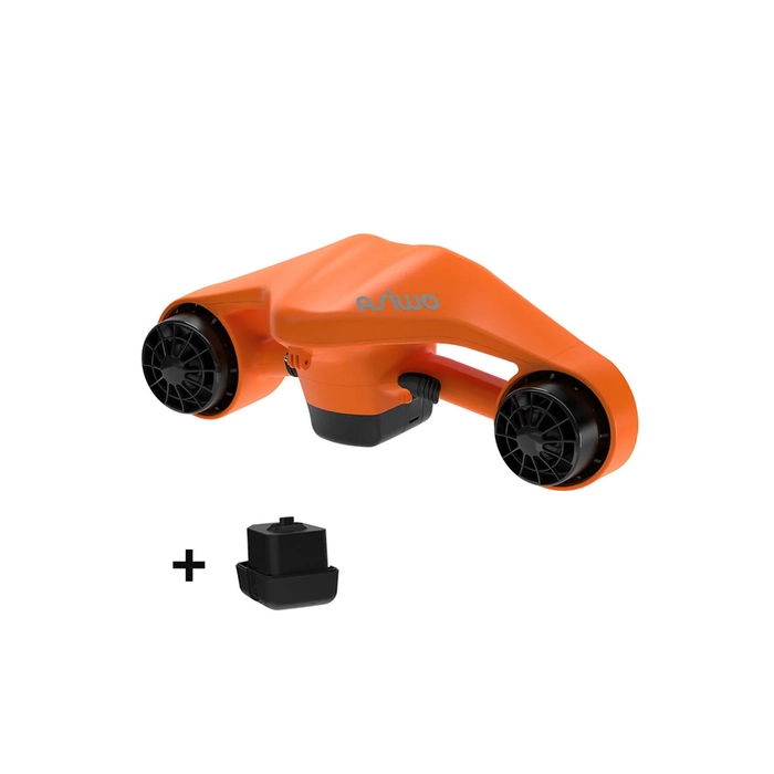 Asiwo Manta S Su Alt Scooter- 2 Batarya 126WH -Turuncu